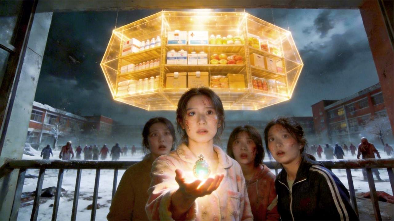 喪屍病毒爆發前300分鐘！宿舍 4 人團全部重生！我坐擁「無限儲物空間」！搬空超市物資，宿舍變身最後諾亞方舟！