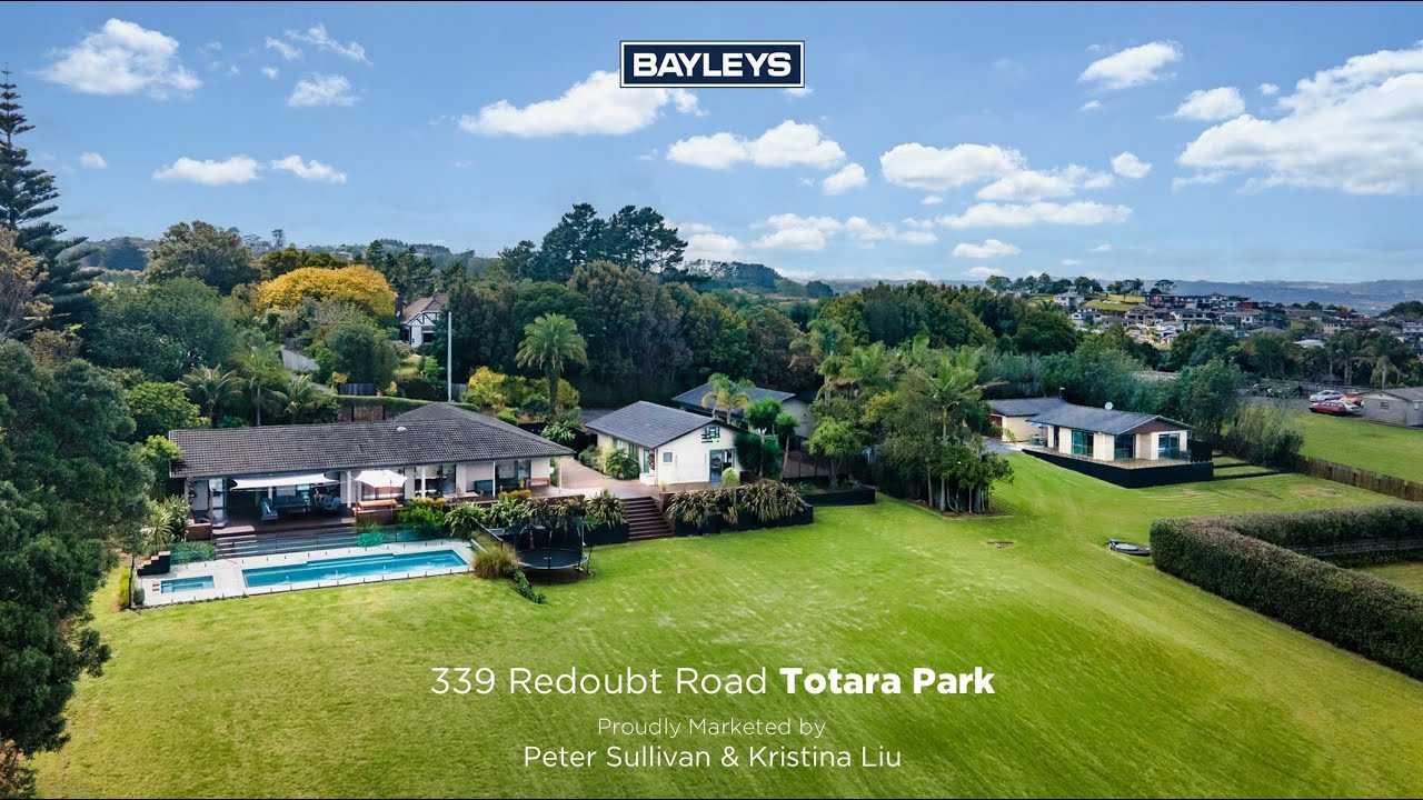 SOLD - 339 Redoubt Road, Totara Park [Bayleys - Peter Sullivan & Kristina Liu]