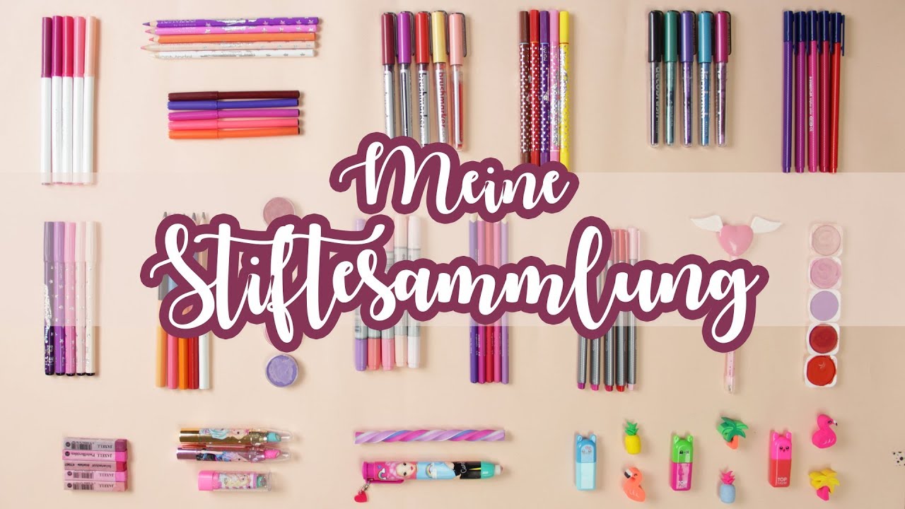 Meine Stiftesammlung | My Pen Collection || Foxy Draws