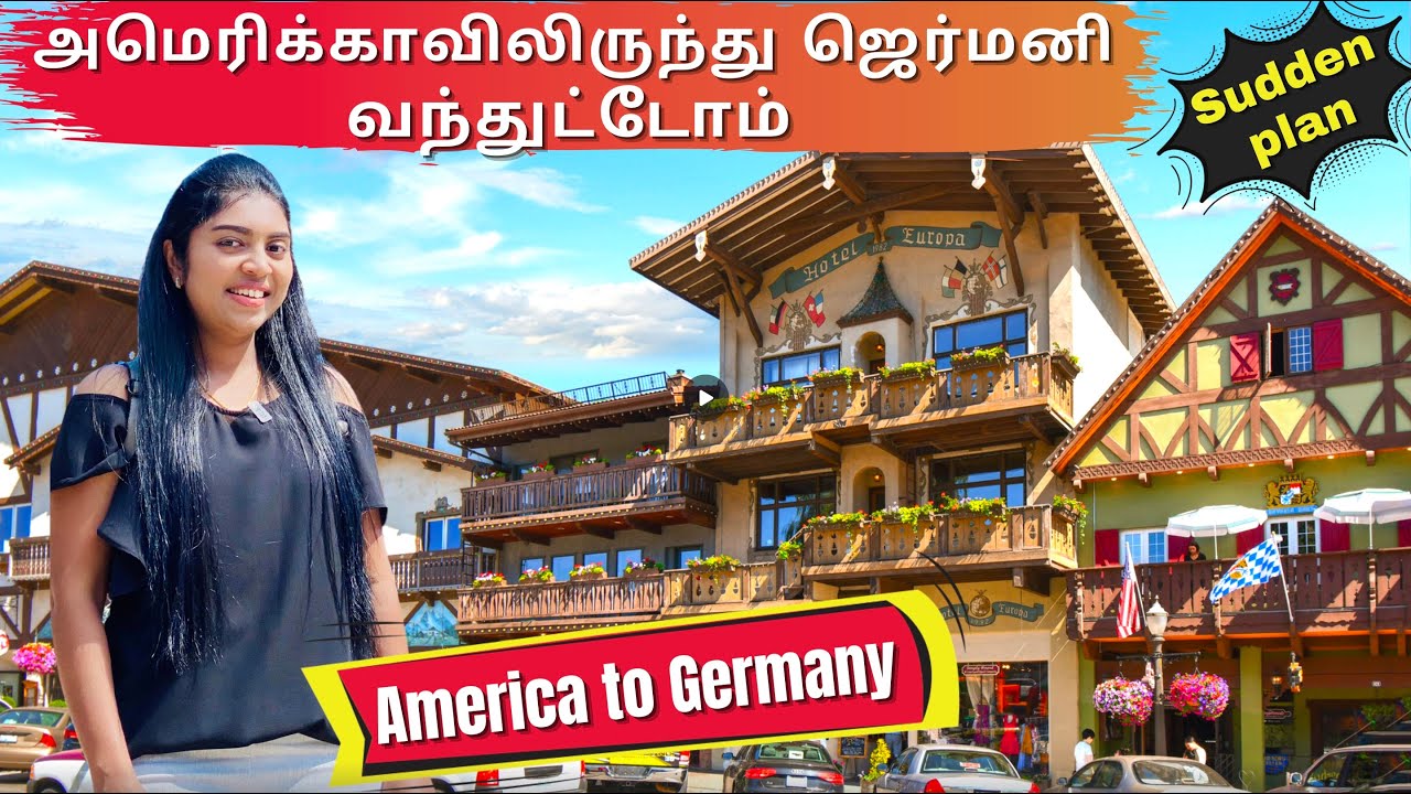 Germany நாடு இப்படிதான் இருக்கும் போல | German Food Lifestyle Culture | Leavenworth | USA Tamil VLOG