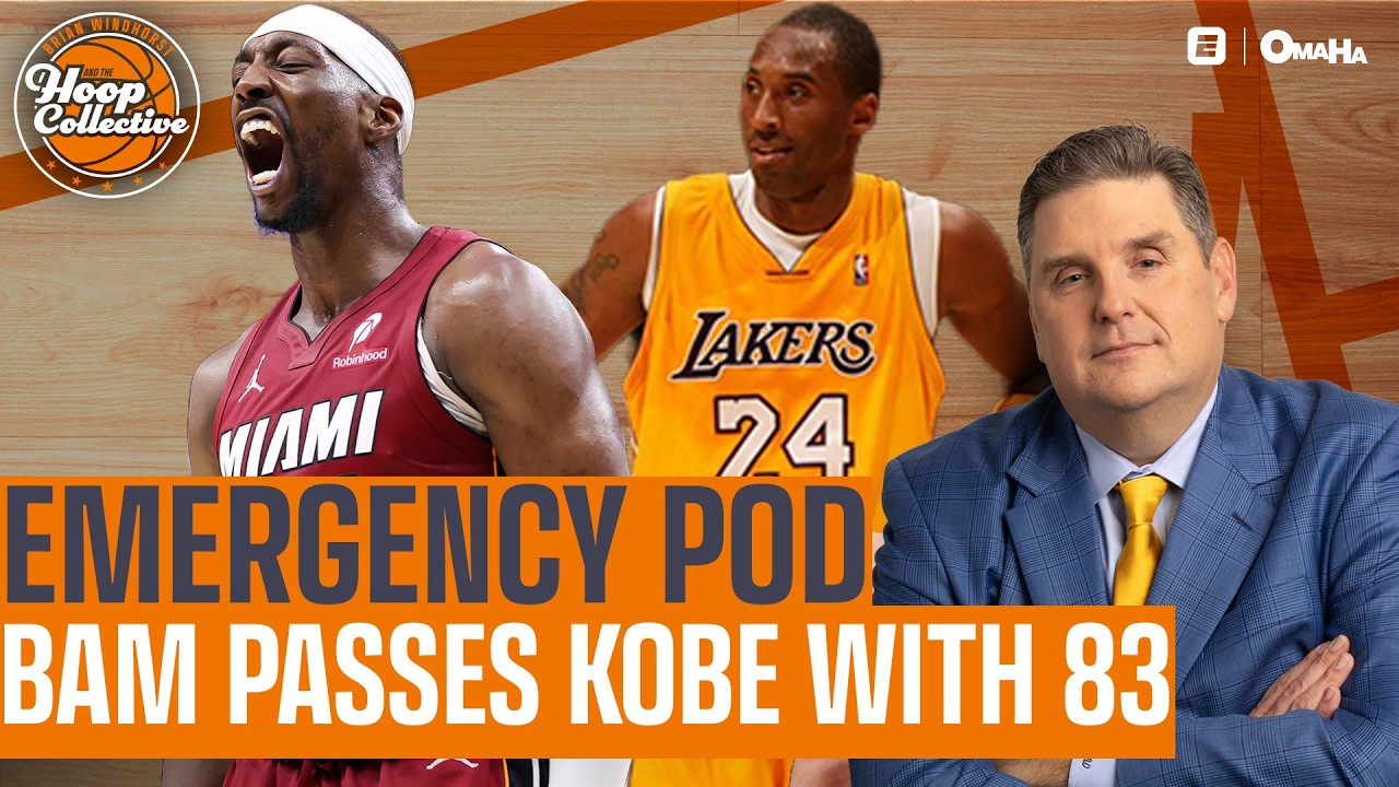 🚨EMERGENCY POD🚨Bam Adebayo Scores 83 points!! Passing Kobe for 2nd-Most in NBA History