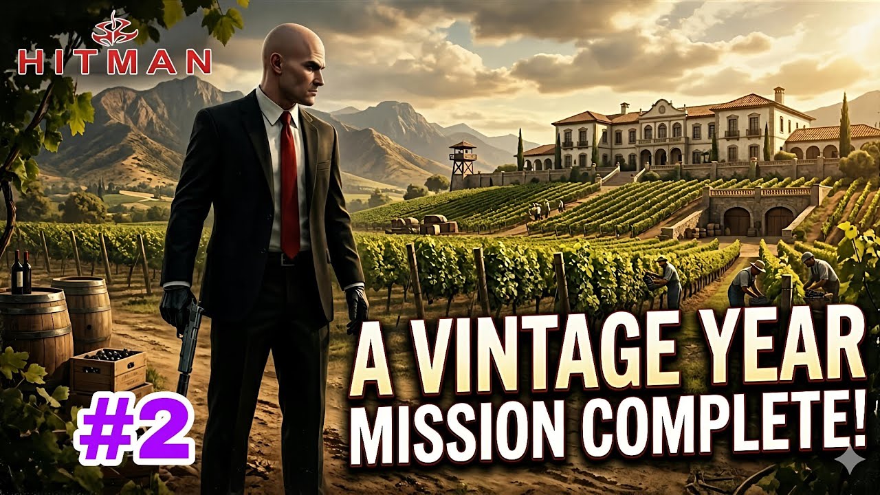 A VINTAGE YEAR mission target: (1) Don Fernando Delgado (2) Manuel Delgado ( BIGBANG-GAMING )#hitman