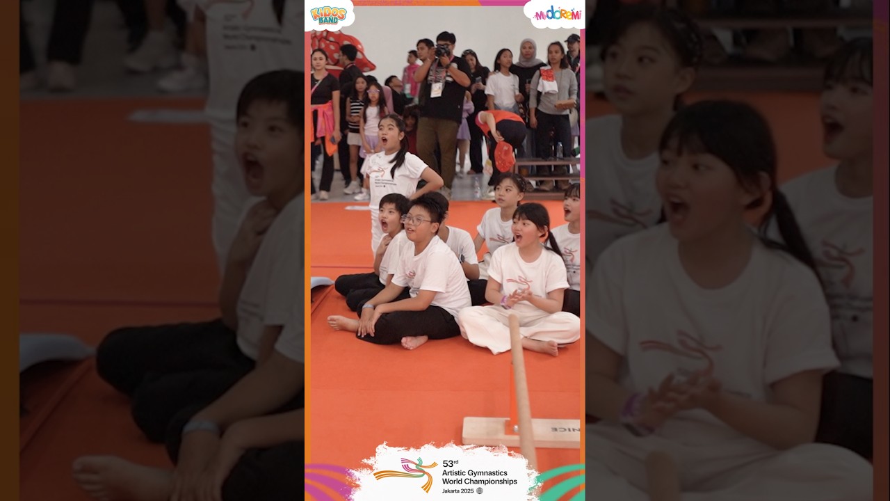 Klinika coachingowa w gimnastyce artystycznej! #mydoremi #kidosband #movetoinspire #jakartagymnas...
