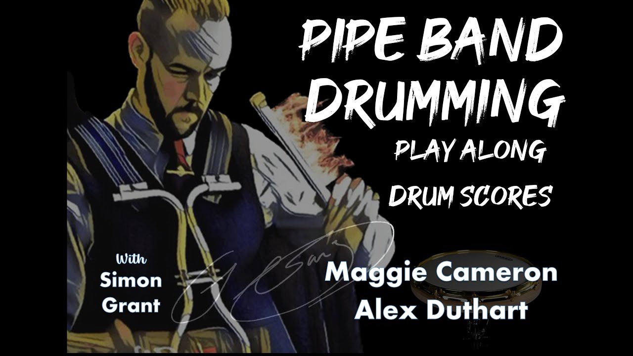 Maggie Cameron Strathspey by Alex Duthart - Play Along Advanced Snare Drum Score