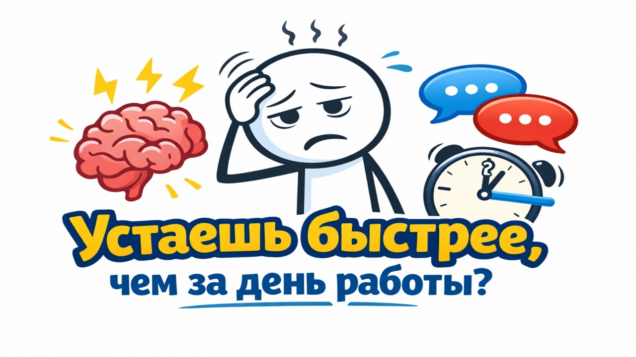 Почему ты устаешь от людей (Эмоциональная цена интеллекта)