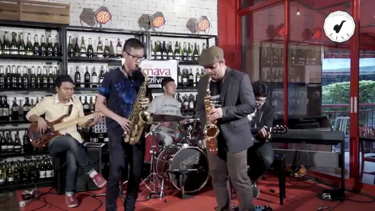 Saxsociety Live (On Sunny Side Of The Street ครูโก้ Mr.Saxman & Poh Chaichon With Takeshi Band)