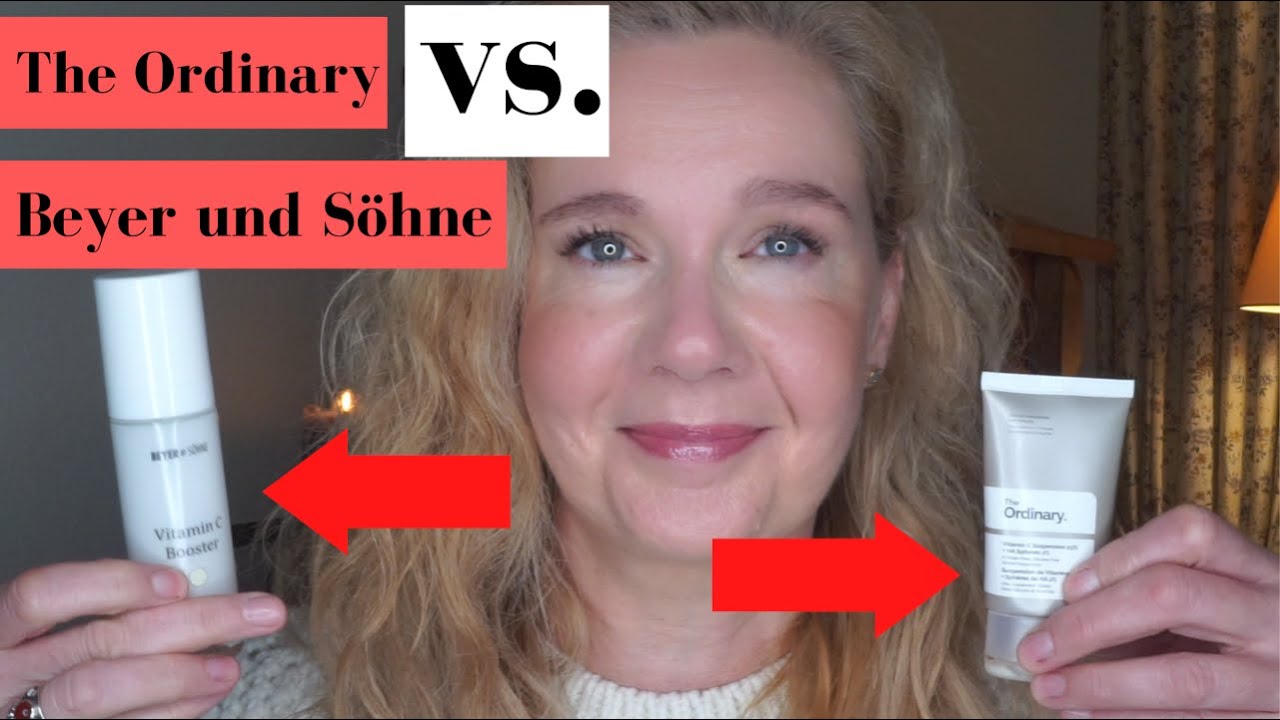 DIE BESTEN VITAMIN C-SEREN - VERGLEICH ❗❗ The Ordinary vs. Beyer und Söhne | VERLOSUNG