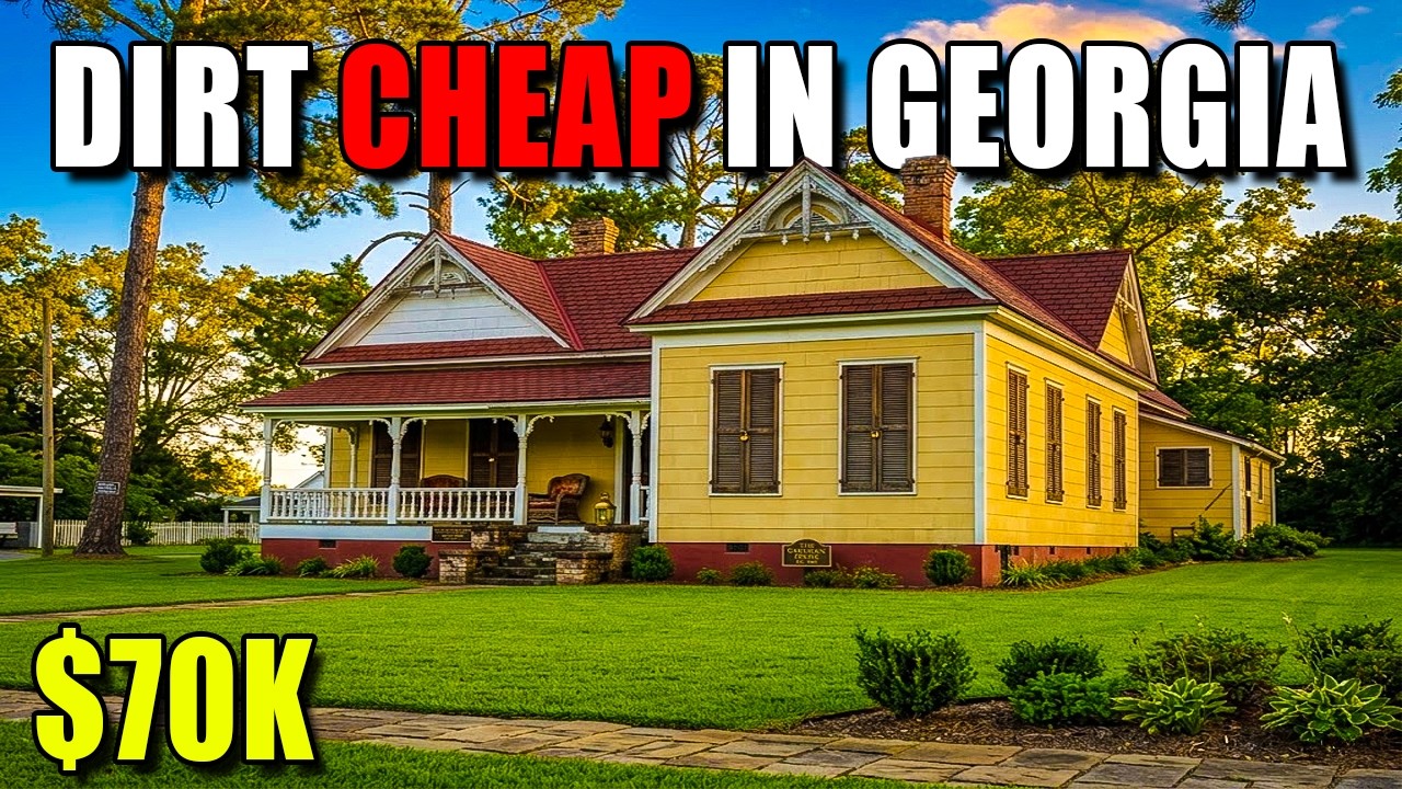 12 Georgia Houses Under $70,000... One of Them Is $13,000