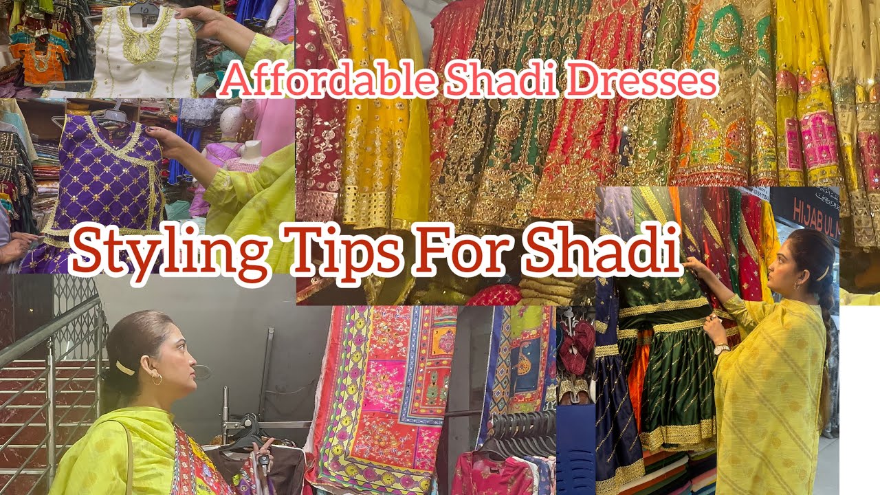 Shadi Dresses in Just 2500 || RJ Shopping Mall || Tip For looking Great without overspending