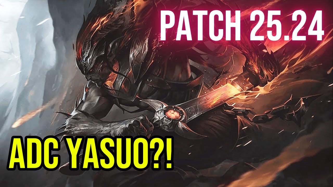 1,577 LP Yasuo ADC Full Gameplay | Challenger | Patch 25.24