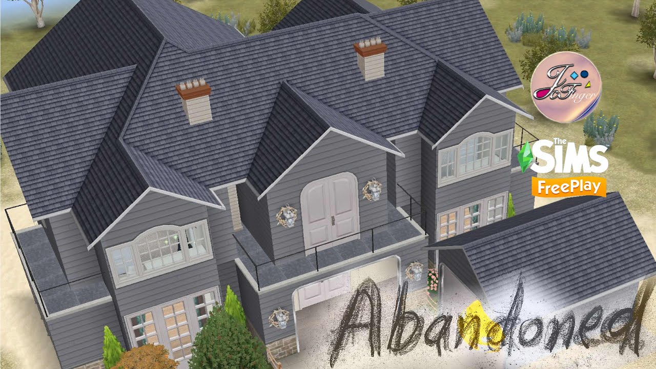Sims FreePlay 🔑🏠 | 4 Bedroom Abandoned Chimney House | 🛠 Floor Plan