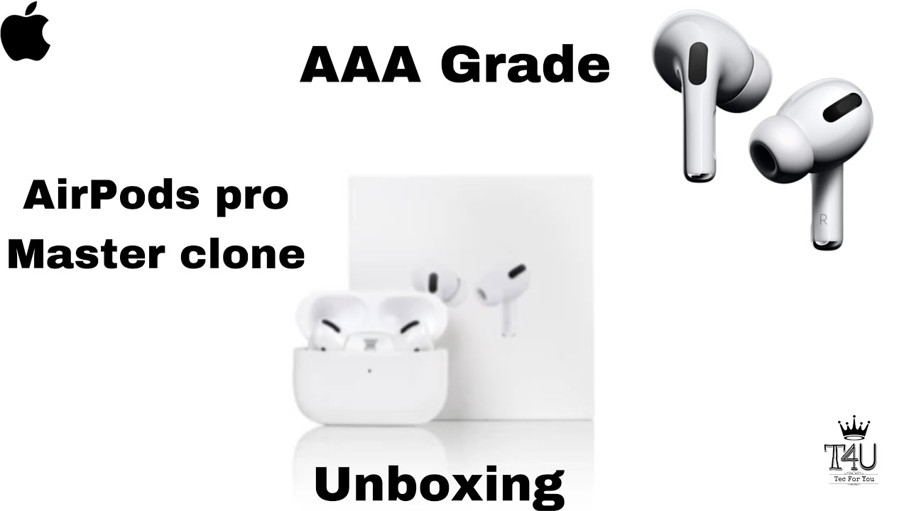 AirPods Pro Master Clone | AAA Grade | 2022 | 1:1 Copy | Unboxing