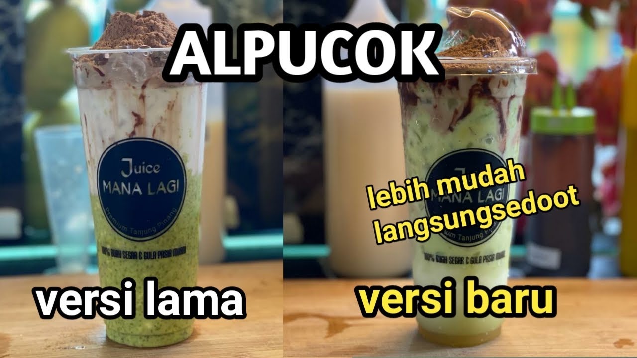 Cara bikin alpukat kocok versi juice mana lagi | Rarasanya bikin ketagihan