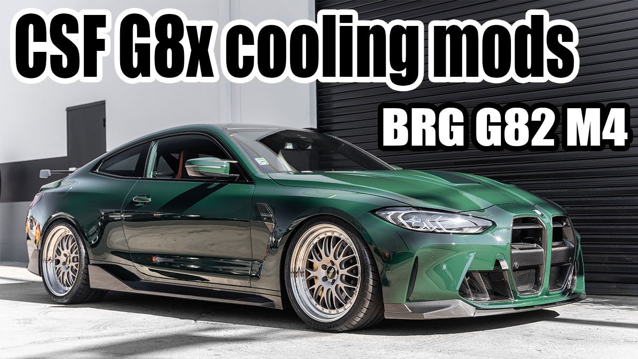G82 M4 / G80 M3 Increased Cooling - Billet Intake Manifold w/ Port Injection by CSF