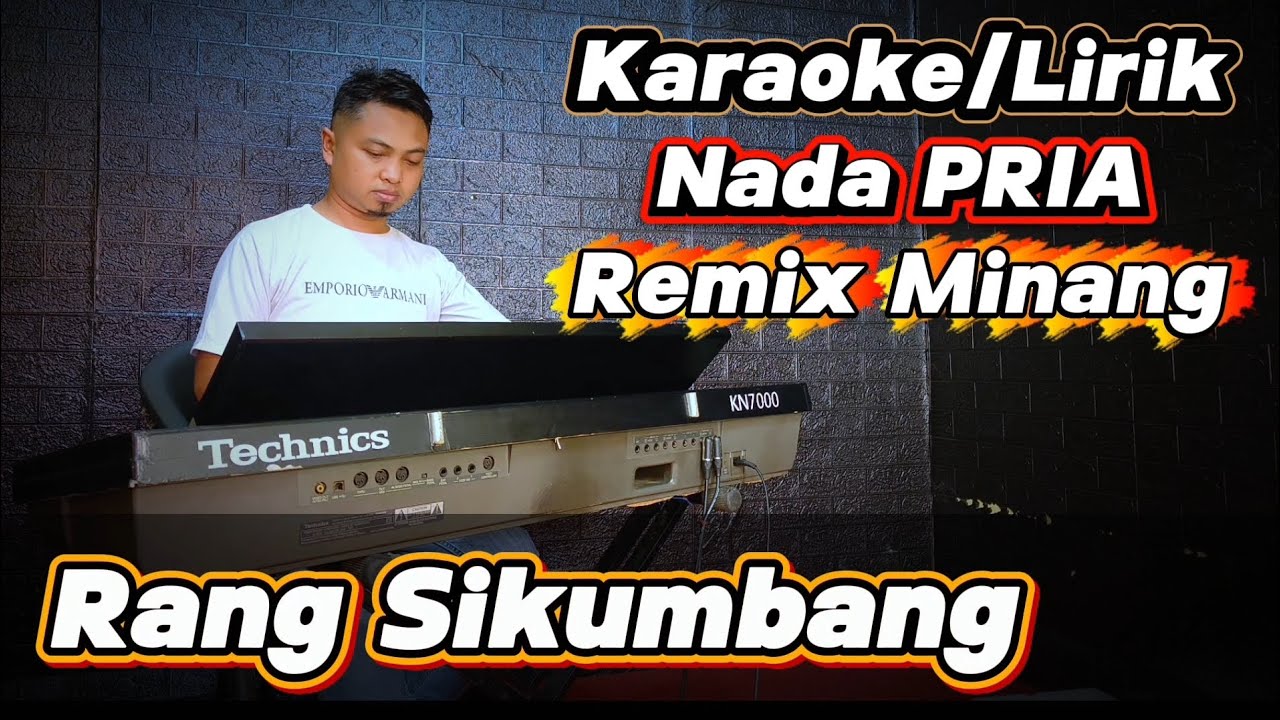 RANG SIKUMBANG ( Zalmon/Ratu Sikumbang ) - Karaoke/Lirik Nada PRIA