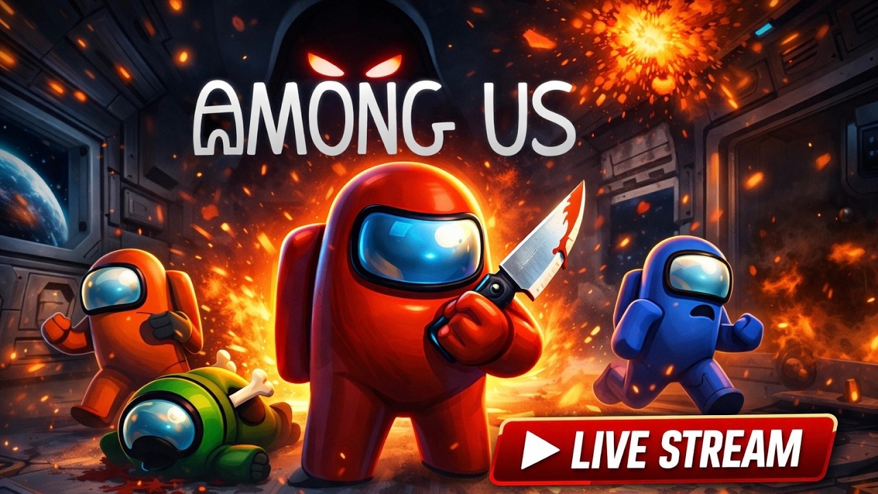 AMONG US Who Is The Imposter? Funny Gameplay WithFriends #AmongUs #AmongUsLive #LiveStream #Imposter