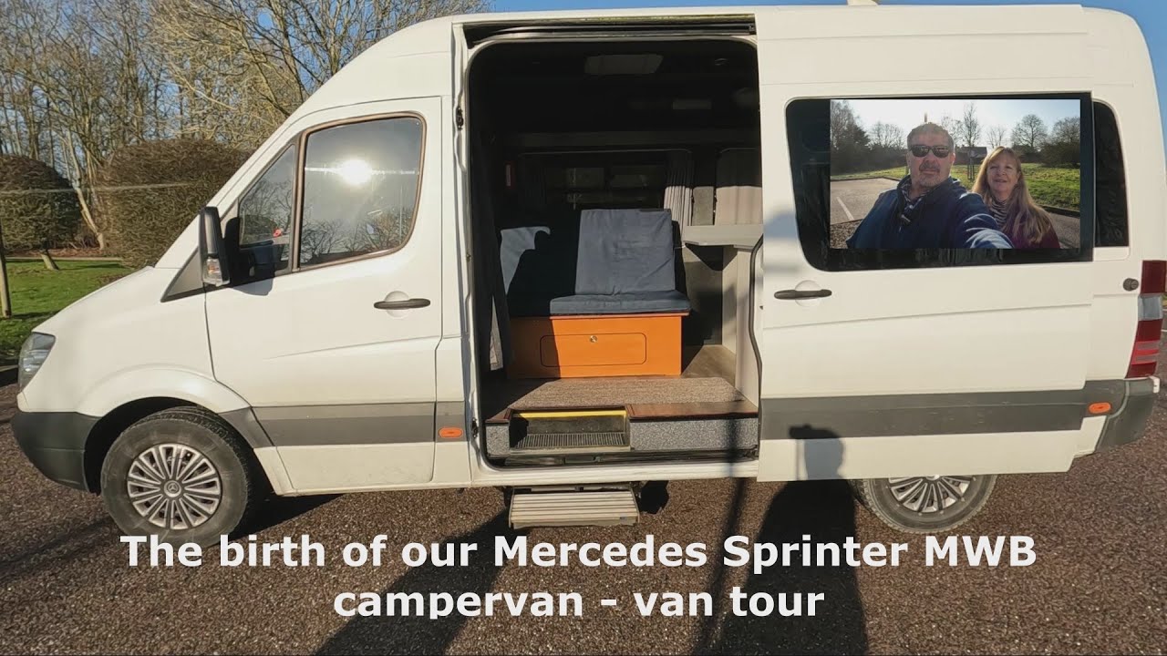 Mercedes Sprinter MWB - Our first campervan conversion, what's inside?  Vanlife UK