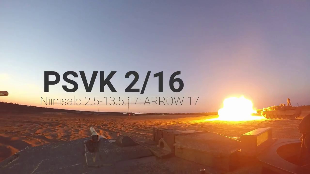 GoPro Hero 4 Black / Arrow 17: PSVK Leopard 2A6 Live Fire Exercise