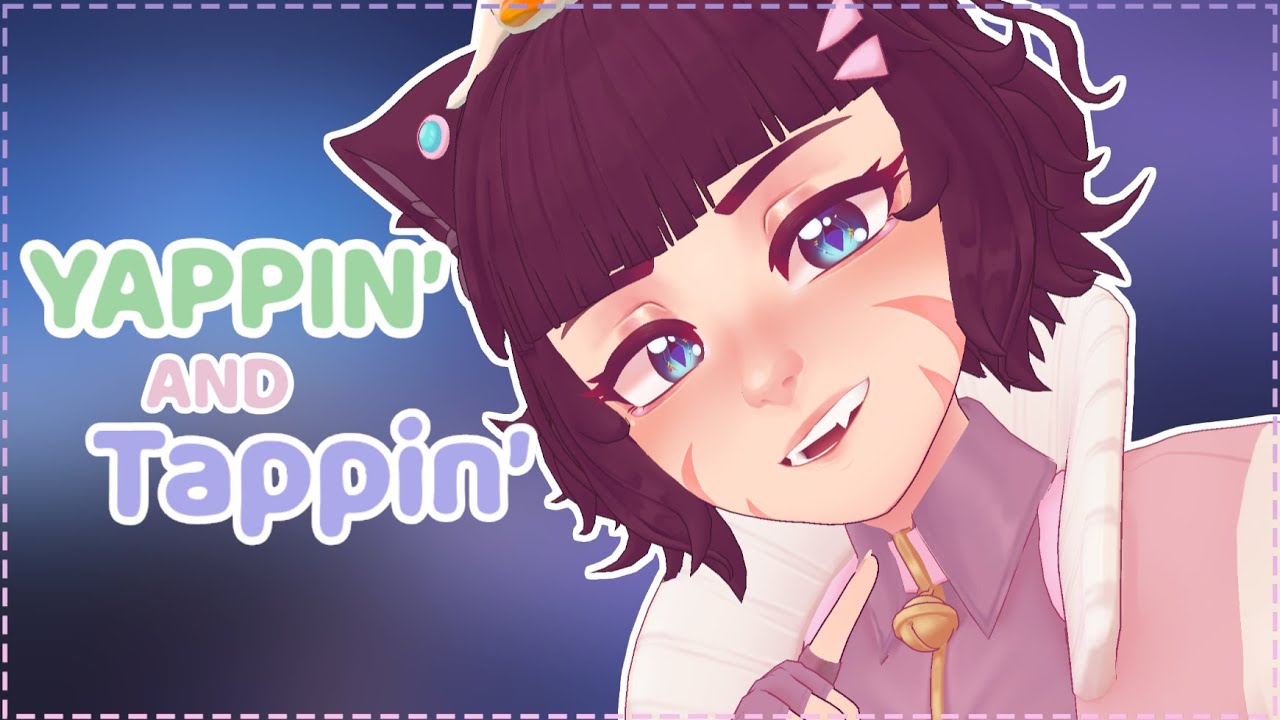 [ASMR] Catgirl Tingles You With Tapping & Yapping 🐾