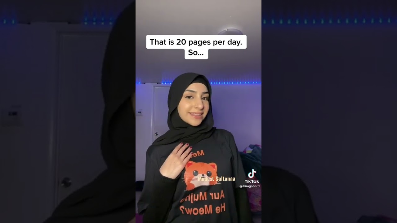 How to finish the Quran in the 30 days of Ramadan 🌙 الحمد لله
