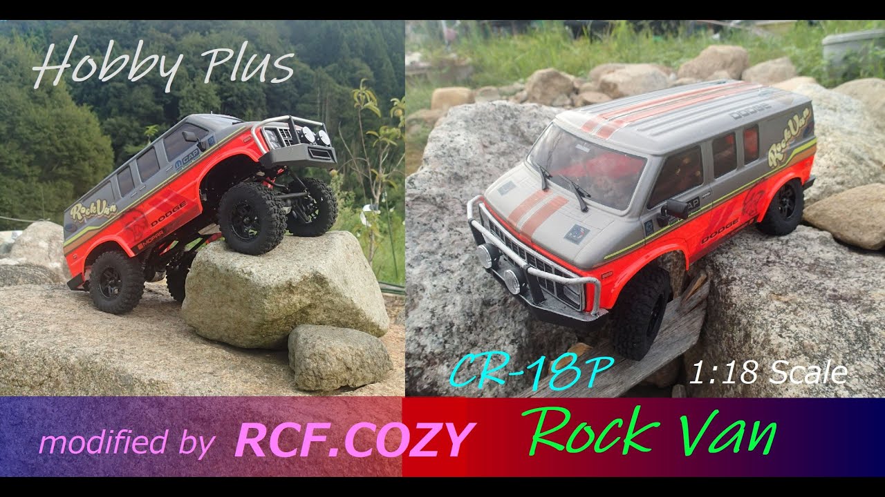 Hobby Plus CR-18P Rock Van  (^.^) Try Rock Crawling RCF.COZY SP.1