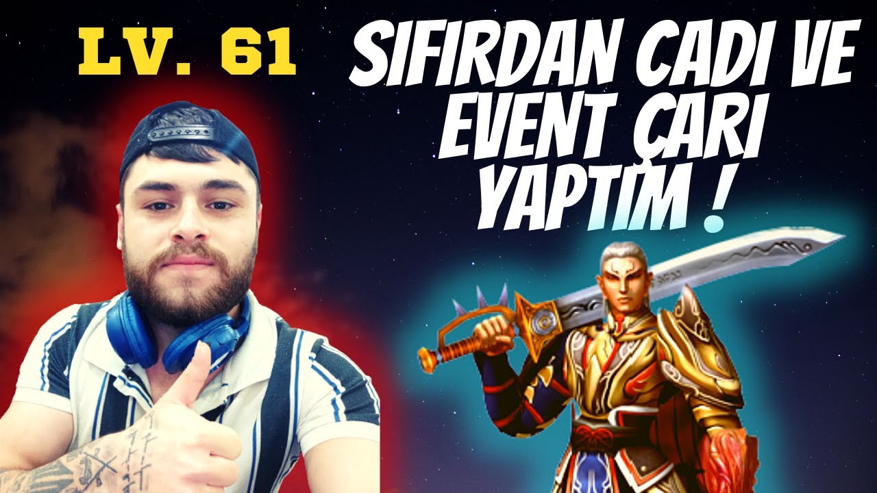 METİN2 SIFIRDAN EVENT & CADI ÇARI YAPTIM. 61 LEVEL BÜYÜLÜ SURA FARM İTEMLERİ. #metin2