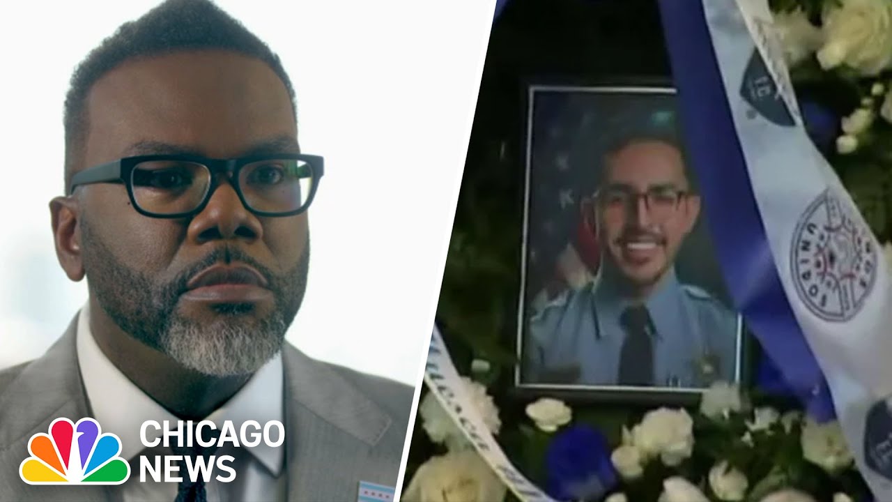 Chicago mayor DID NOT attend funeral for Officer Luis Huesca