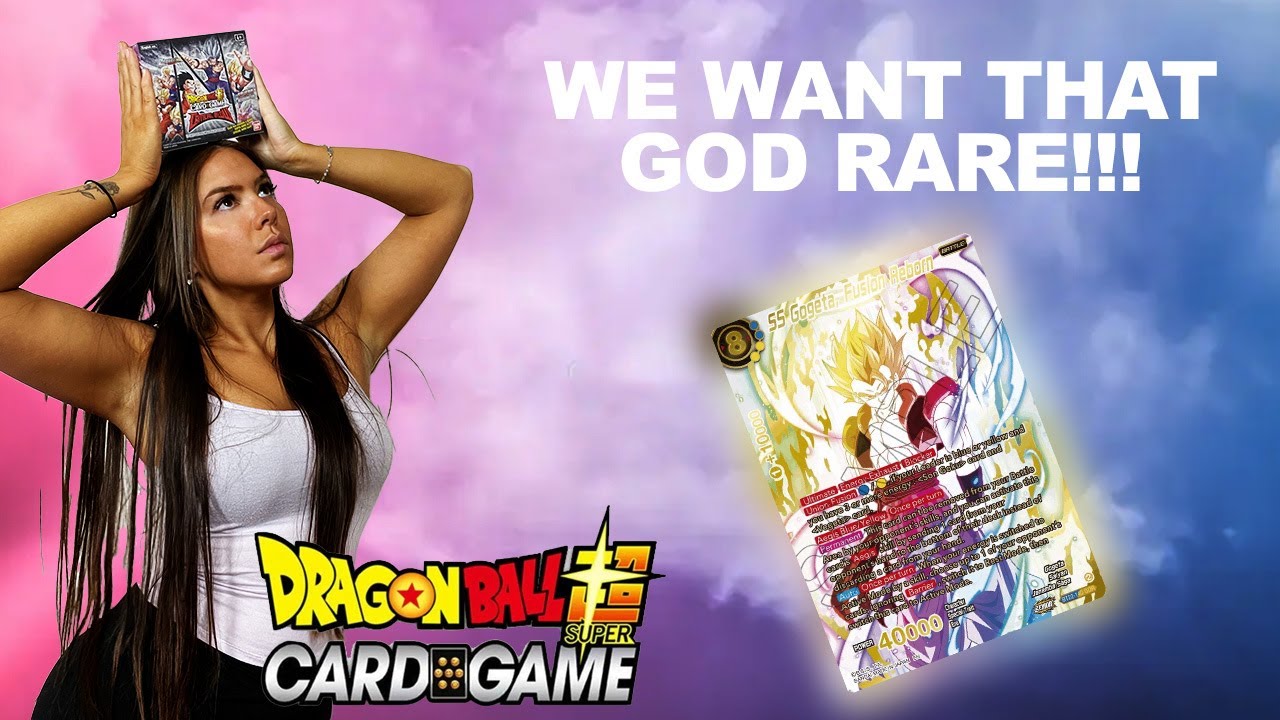 GOGETA God Rare!! Lets Go! Critical Blow | Dragon Ball Super Card Game | Zenkai Series 05