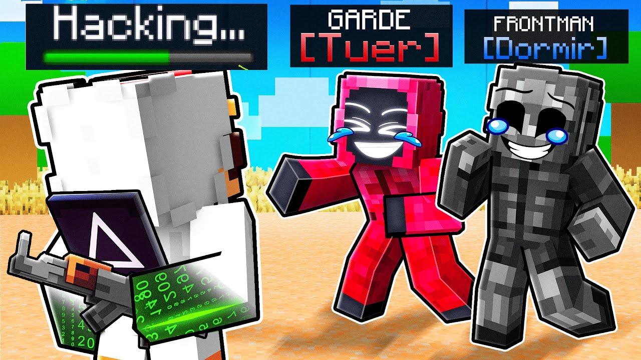 J’ai fait semblant d’être un NOOB, puis j’ai utilisé les COMMANDES ADMIN au SQUID GAME..