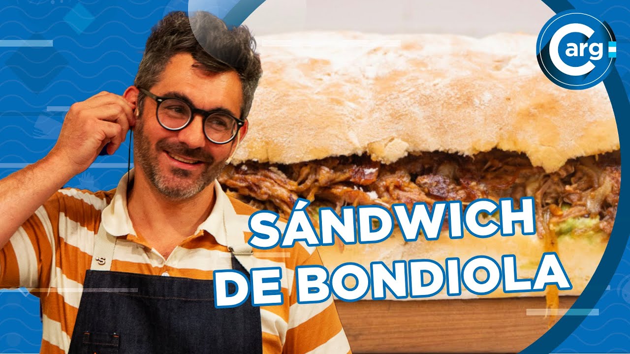 RECETA DE SÁNDWICH DE BONDIOLA