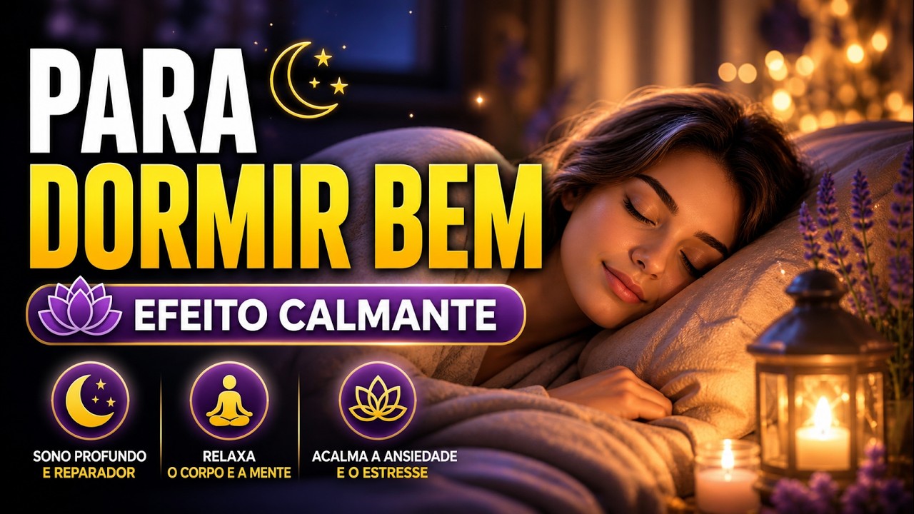 MEDITAÇÃO PARA DORMIR: PODEROSO EFEITO CALMANTE