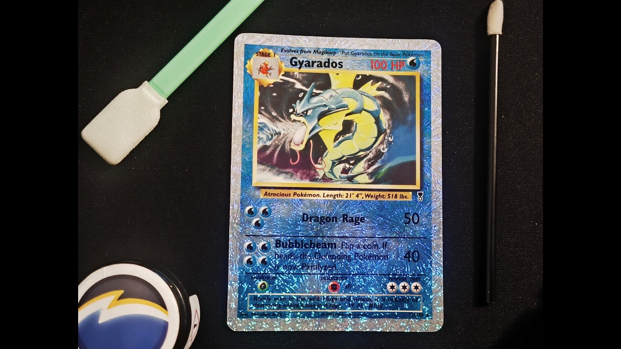 GYARADOS HOLO REVERSE - Full restoration