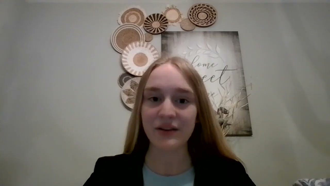 DECA - Principles of Entrepreneurship 2026 - Darby Tisdel