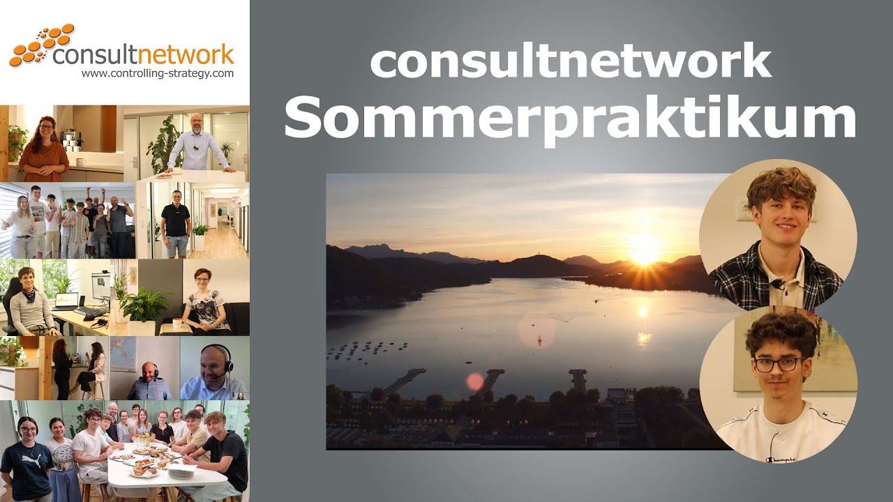 consultnetwork Sommerpraktikum 2025: Thomas und Lukas berichten über ihre Erfahrungen