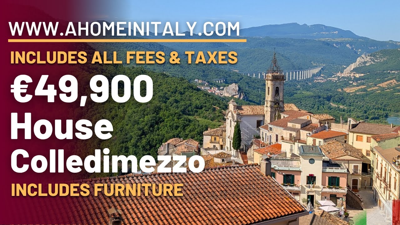 INCREDIBLE ITALIAN PROPERTY at a bargain price in this beautiful town in the heart of ABRUZZO