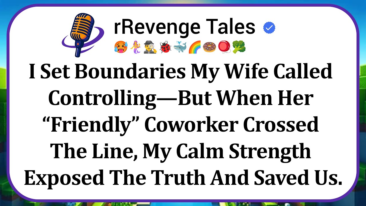I Set Boundaries My Wife Called Controlling—But When Her “Friendly” Coworker Crossed The Line, My...