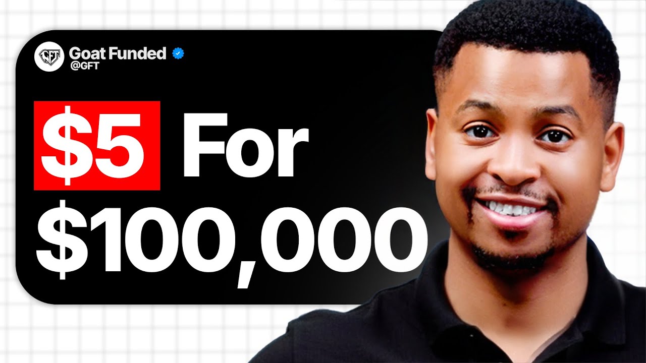 I BOUGHT $100K ACCOUNT FOR $5 FROM  GOAT FUNDED TRADER ! CHALLENGE REVIEW