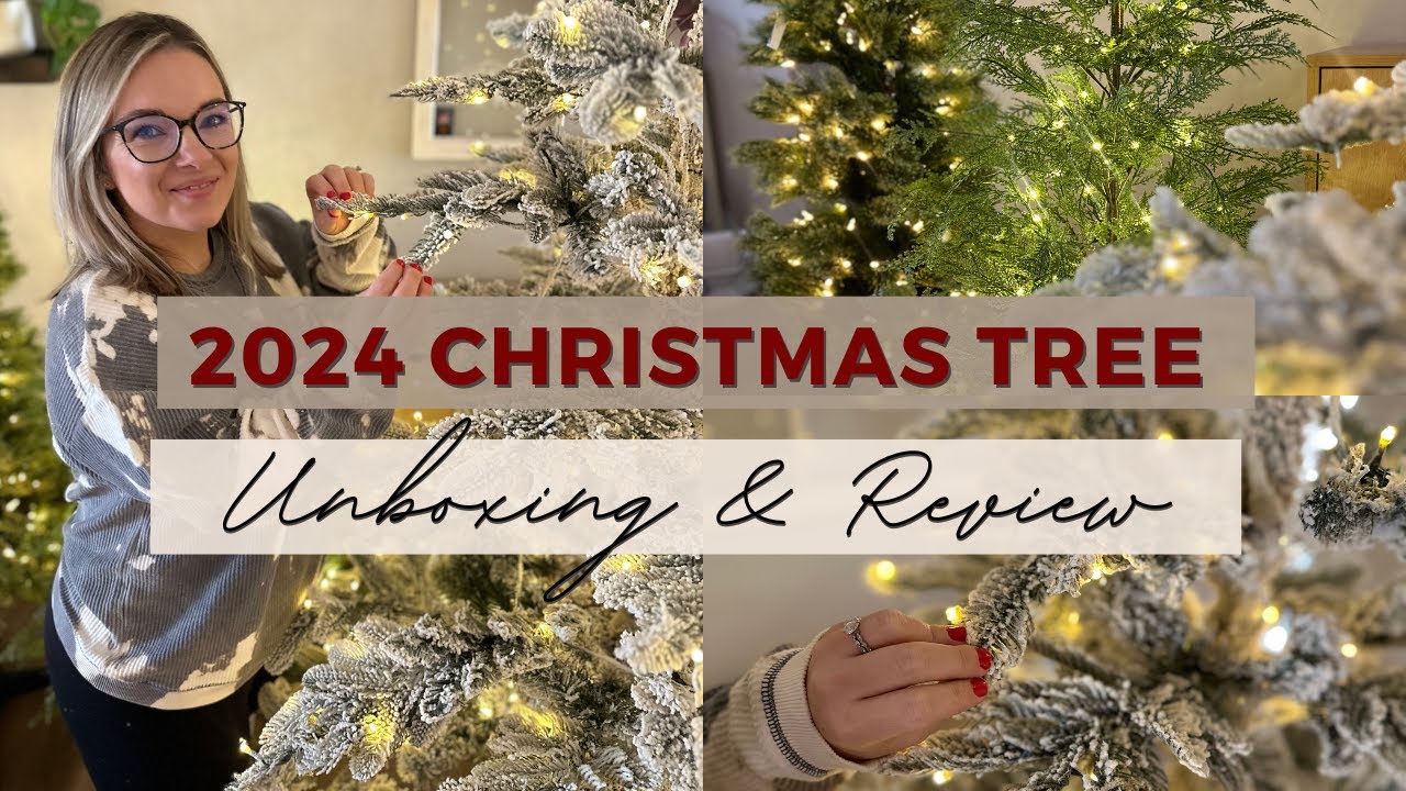 🎄NEW 2024 Christmas Tree Unboxing & Review🎄My Texas House Tree | King of Christmas Tree| Pencil Tree