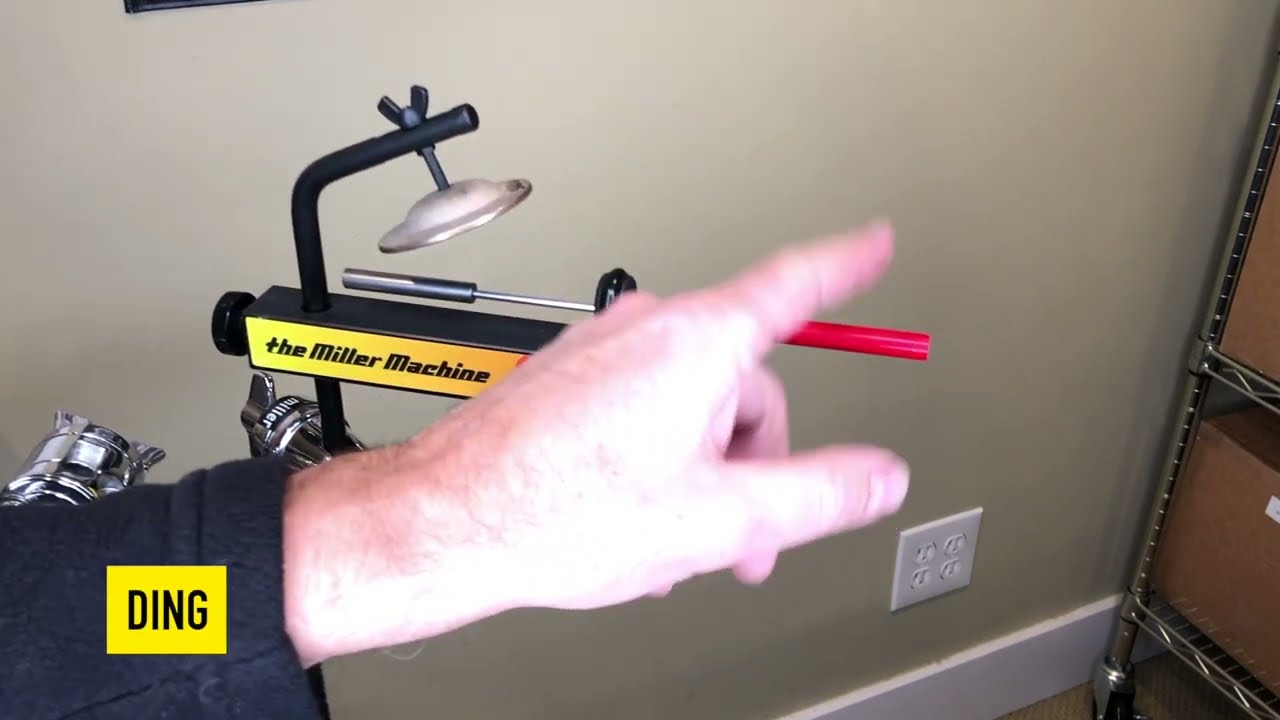 New Finger Cymbal Arm Demo