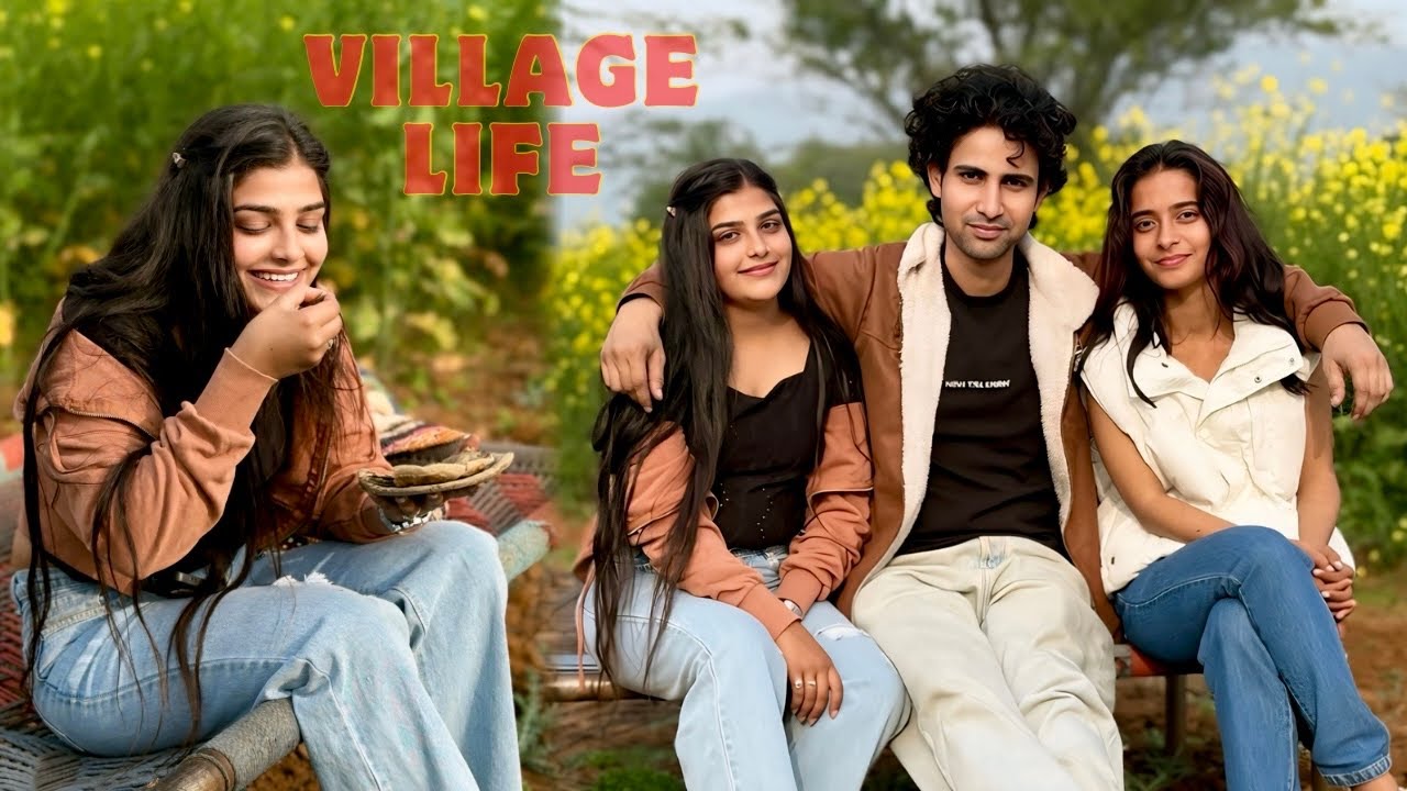 Gaon Ki Goriyo Ka Swag 😂| Village Life Vlog❤️