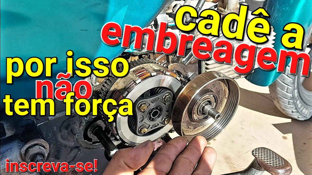Moto com barulho feio no motor e sem for&ccedil;a. essa eu nunca tinha visto