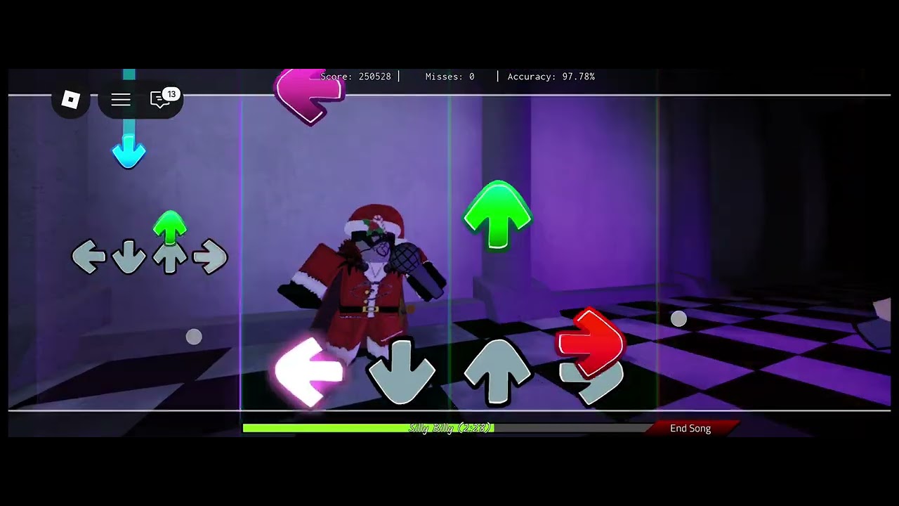 (Roblox Basically fnf remix) (Song - Silly Billy FC with clicks) 
