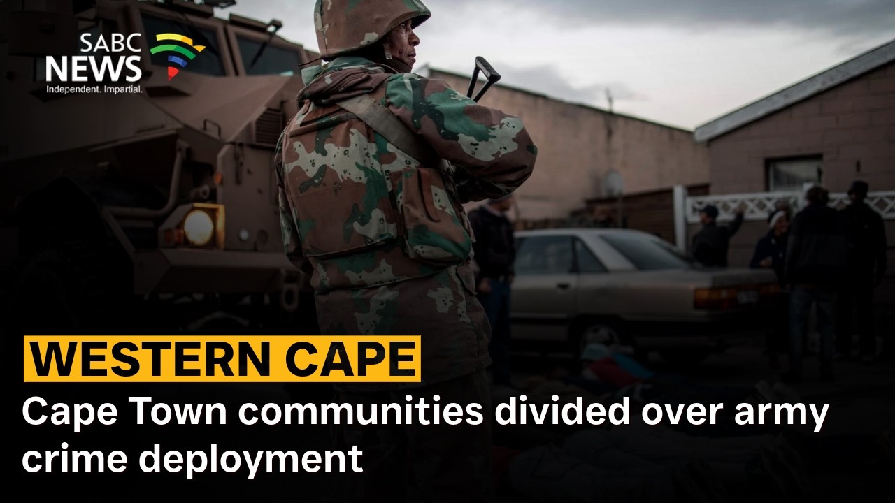 Cape Town communities divided over army crime deployment