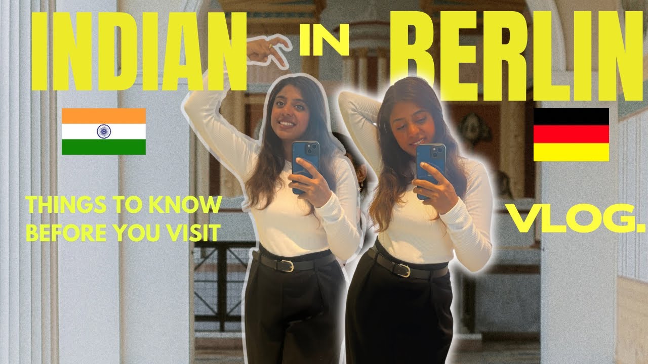 What did I do in BERLIN ? 🇩🇪 | Honest Review vlog | 🇮🇳 Indian girl visiting Berlin for first time 