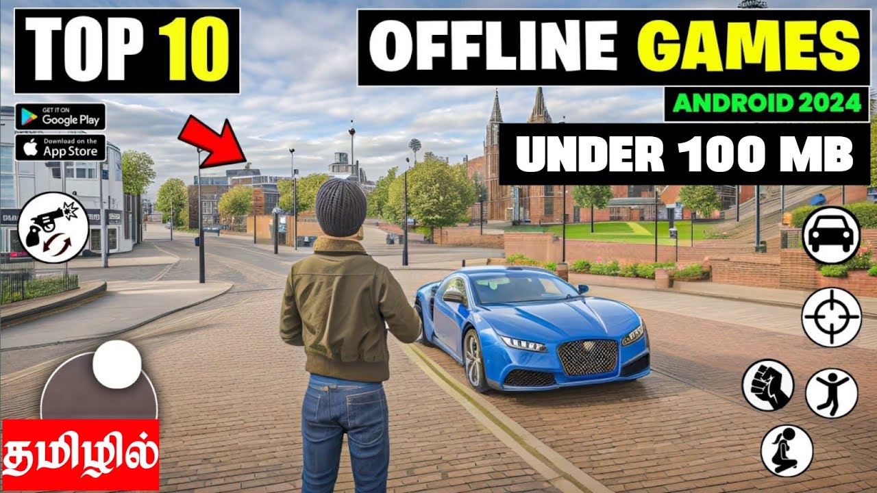 Top 10 Best Offline Games Under 100mb For Android in Tamil | High graphics games for Android | #gta5
