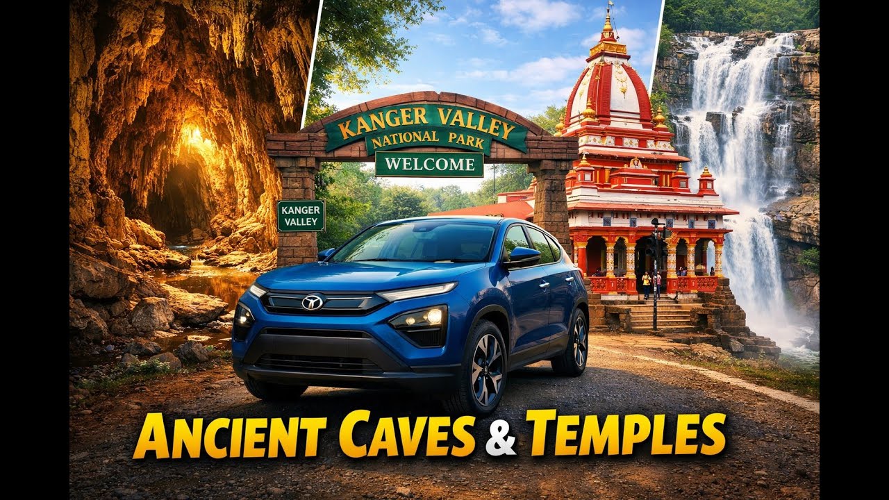 Jagdalpur Day 3: Exploring Kotumsar Caves & Maa Danteshwari Temple | Harrier EV