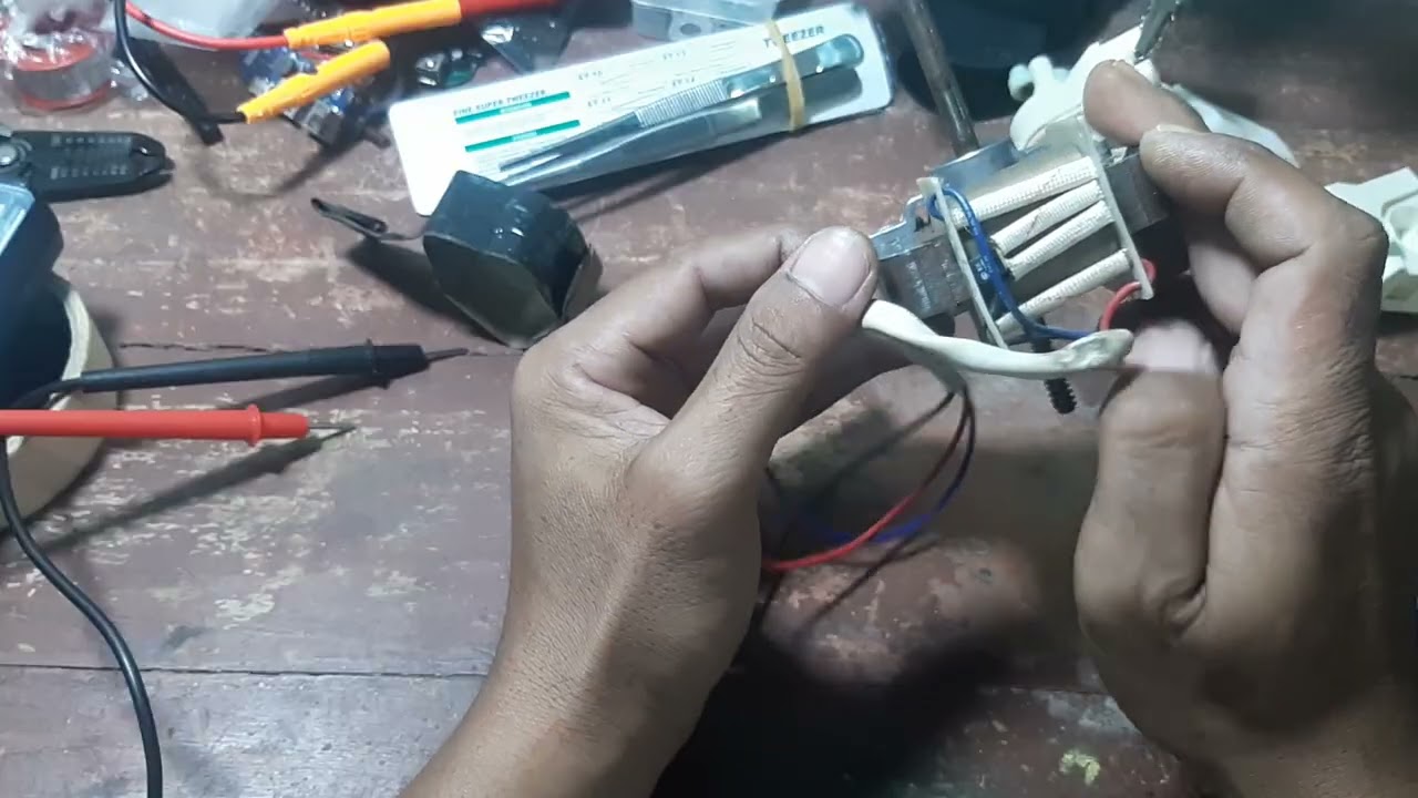 Cara memperbaiki kipas angin mati total 7 inch dengan mengganti fuse