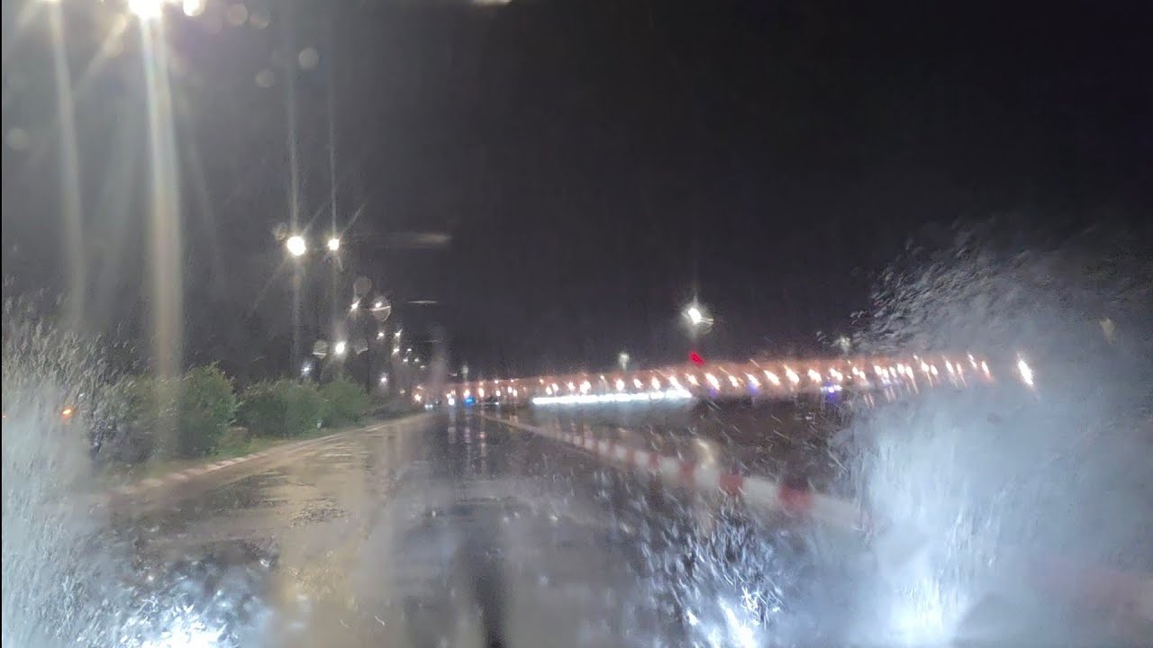 أمطار غزيرة🌧 في قرية أركمان الناظور 