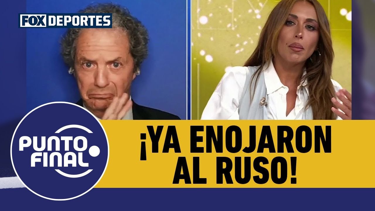 💥🔥 Cruce entre Claudia García y 'Ruso' Brailovsky por ANDRÉ JARDINE y AMÉRICA | Punto Final