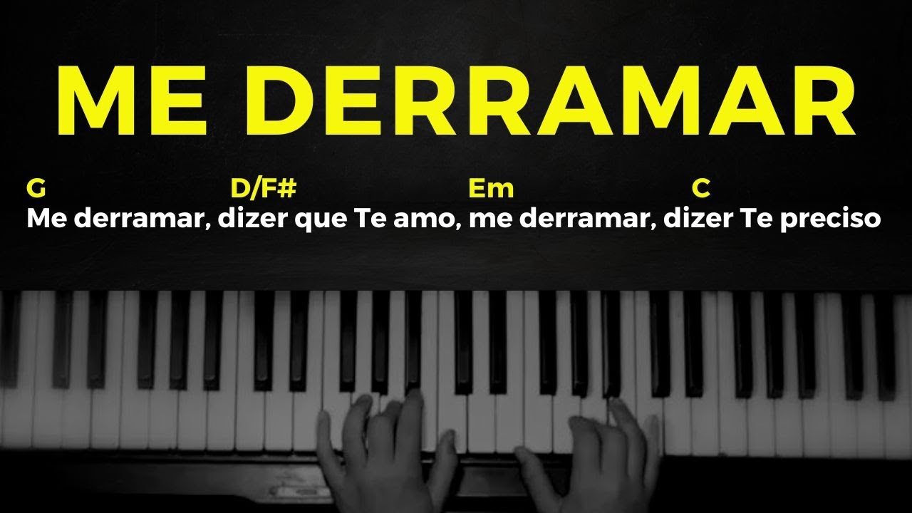 Me Derramar - Vineyard/David Quinlan - Aula de Teclado